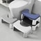 Ergonomic Waterproof Toilet Stool Non Slip Squatting Footstool for Adults, Pregnant Women, and Kids
