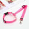 Adjustable Dog Car Seat Belt and Heavy Duty Nylon Pet Safety Leash