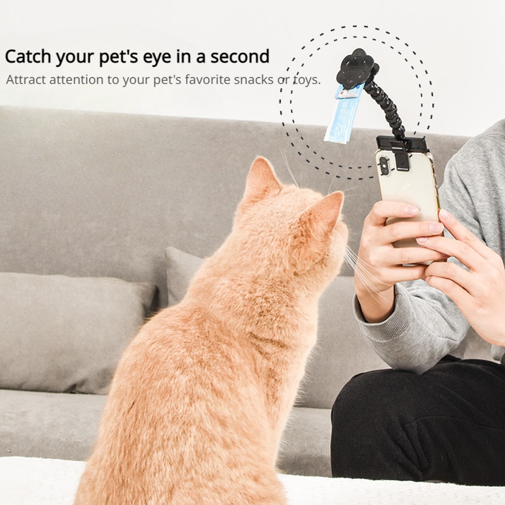 Universal Pet Selfie Clip For Phone Phone Photo Holder For Dogs Cats 2