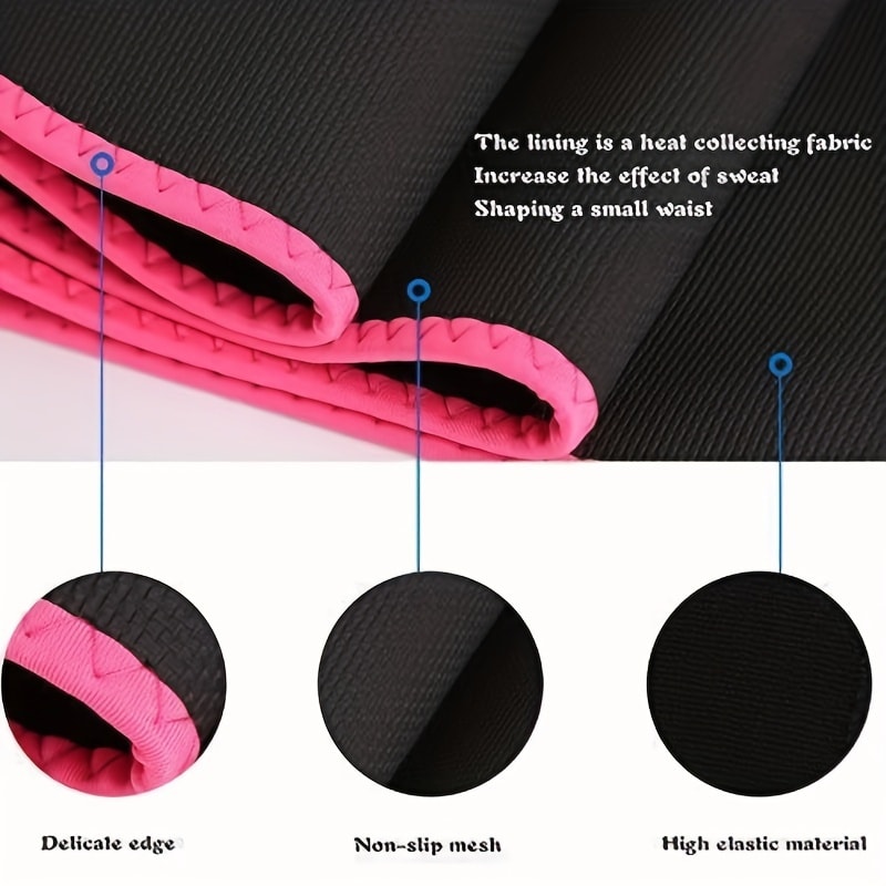 Premium Adjustable Sweat Waist Trimmer & Support Belt for Fitness