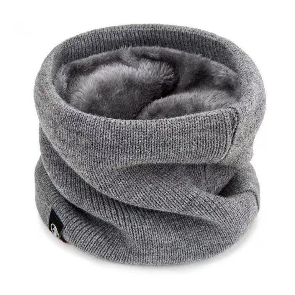 Warm Knitted Winter Neck Gaiter Plush Cold Proof Sports Neck Warmer For Men Women 6