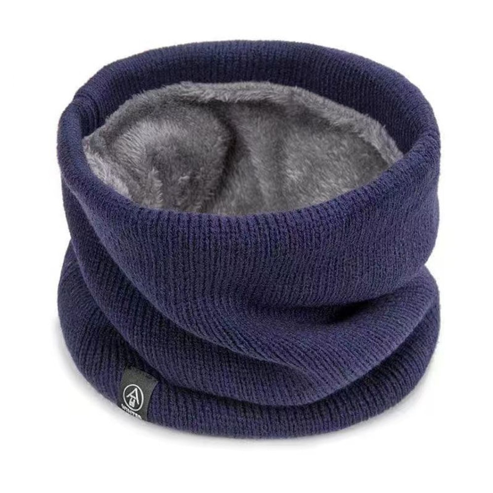 Warm Knitted Winter Neck Gaiter Plush Cold Proof Sports Neck Warmer For Men Women 9