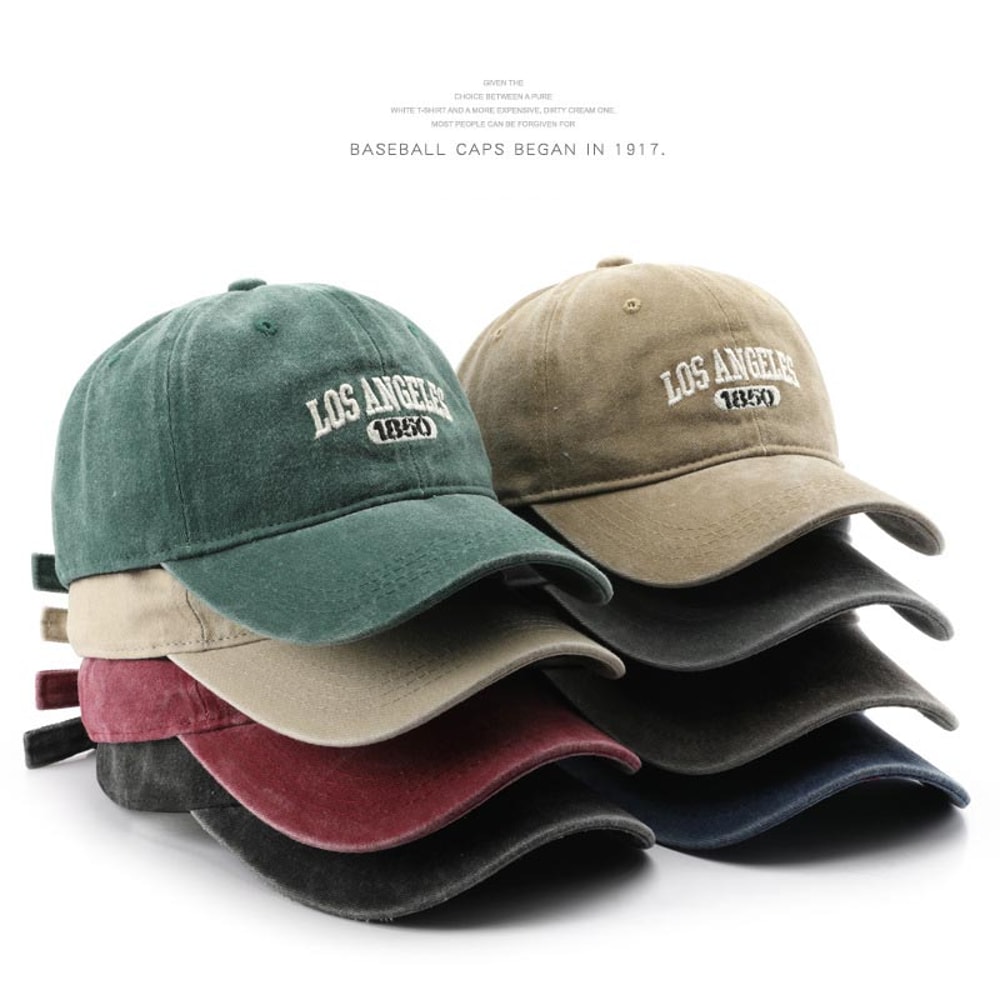 Unisex Cotton Embroidery Baseball Cap With Adjustable Snapback 0