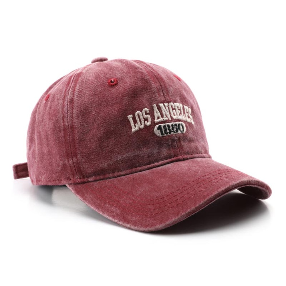 Unisex Cotton Embroidery Baseball Cap With Adjustable Snapback 7