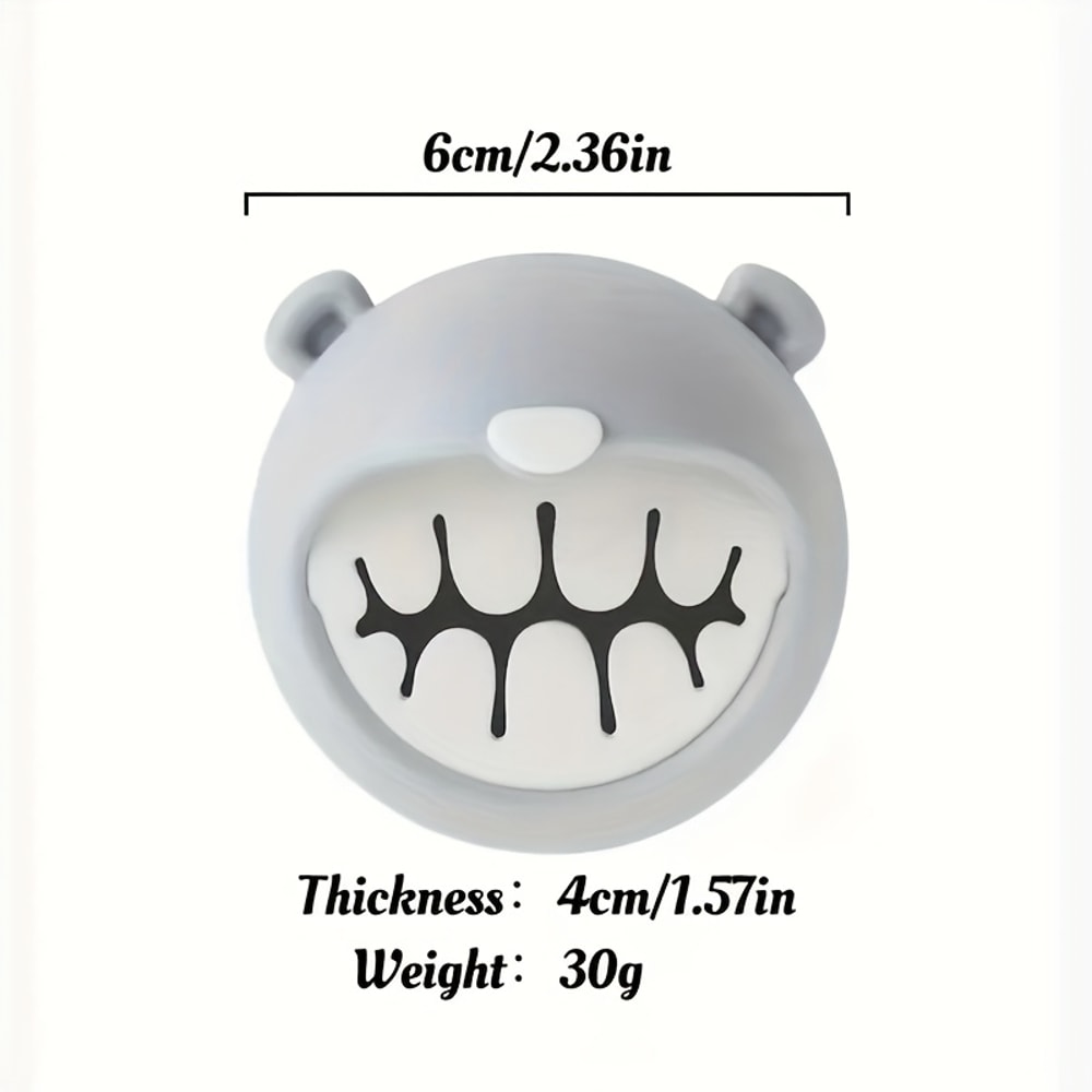 Cute Bear Wall Mounted Adhesive Towel Hooks for Bathroom and Kitchen