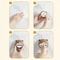 Cute Bear Wall Mounted Adhesive Towel Hooks for Bathroom and Kitchen