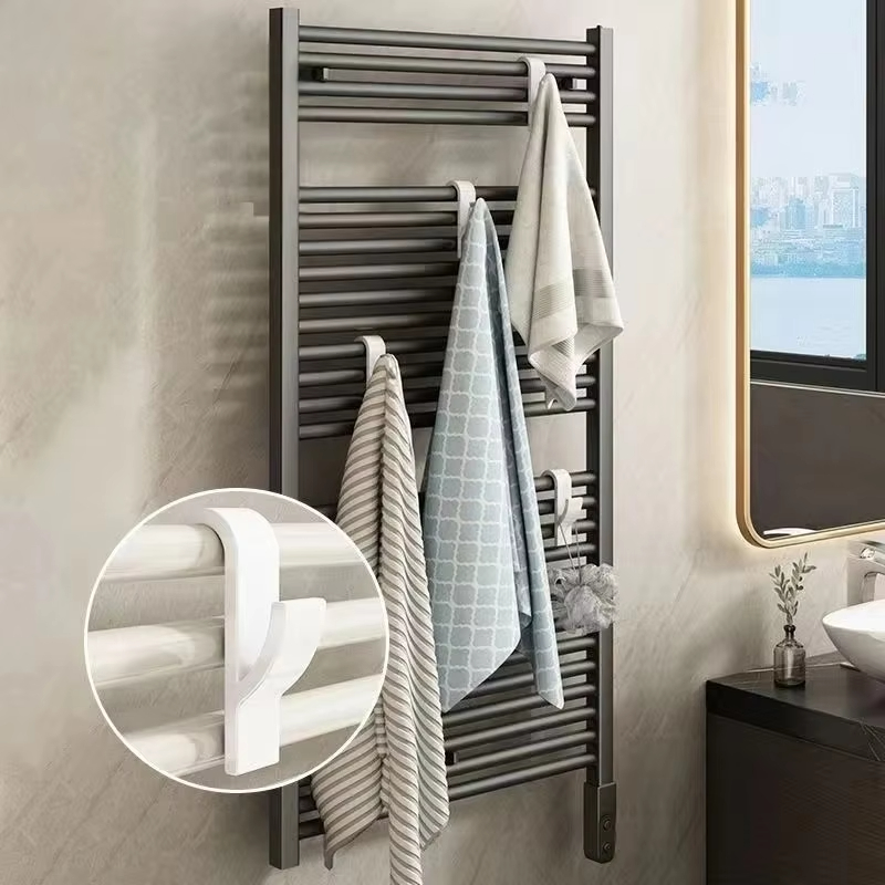 Universal Over Door Bathroom Hook Towel Rack Hanger For Radiator Rail Storage 1