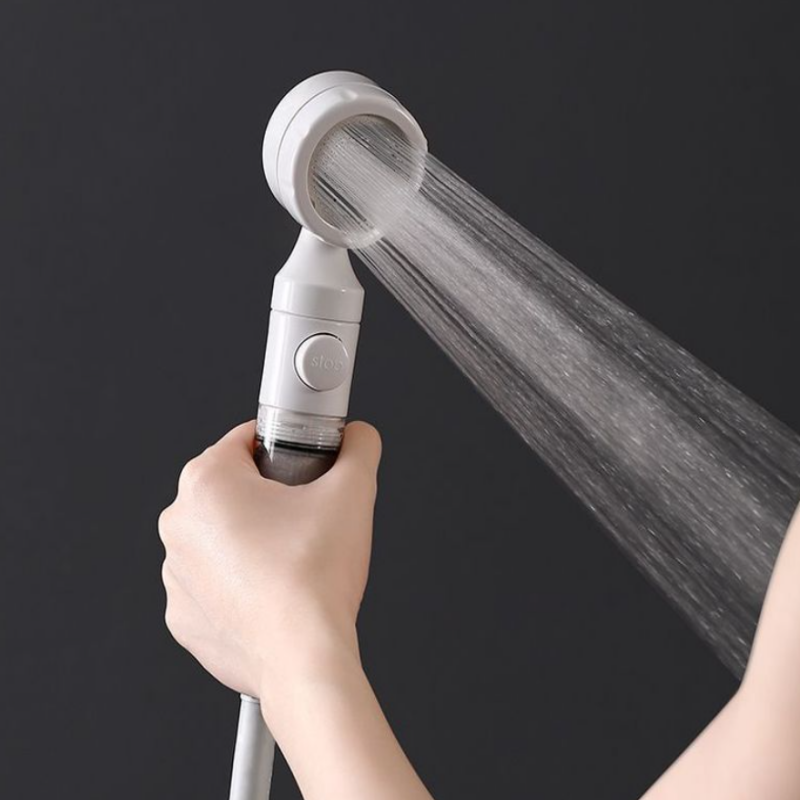 Ultimate Portable Travel Shower Head With Water Filter Antibacterial Pressurized Nozzle 1