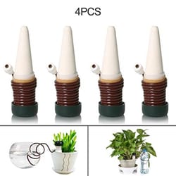 automatic self watering spikes for plants pack irrigation stakes & plant watering devices for indoor outdoor pots