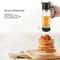 Clear Glass No Drip Honey & Syrup Dispenser Premium Kitchen Pourer