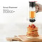 Clear Glass No Drip Honey & Syrup Dispenser Premium Kitchen Pourer