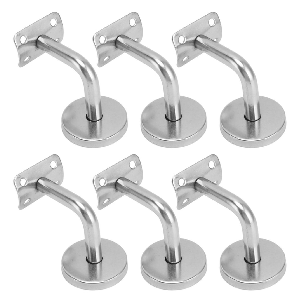 Premium Piece Stainless Steel Handrail Bracket Set Heavy Duty Wall Mount Railing Support