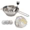 Premium Stainless Steel Manual Vegetable Mill & Rotary Food Mill Strainer with Discs