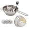 Premium Stainless Steel Manual Vegetable Mill & Rotary Food Mill Strainer with Discs