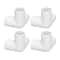 Durable PVC Way Pipe Connector Set Tee & Elbow Fittings