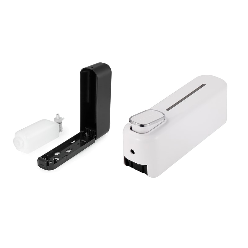 Premium Wall Mounted Manual Soap & Shower Gel Dispenser Space Saving Lotion and Shampoo Pump