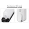 Premium Wall Mounted Manual Soap & Shower Gel Dispenser Space Saving Lotion and Shampoo Pump