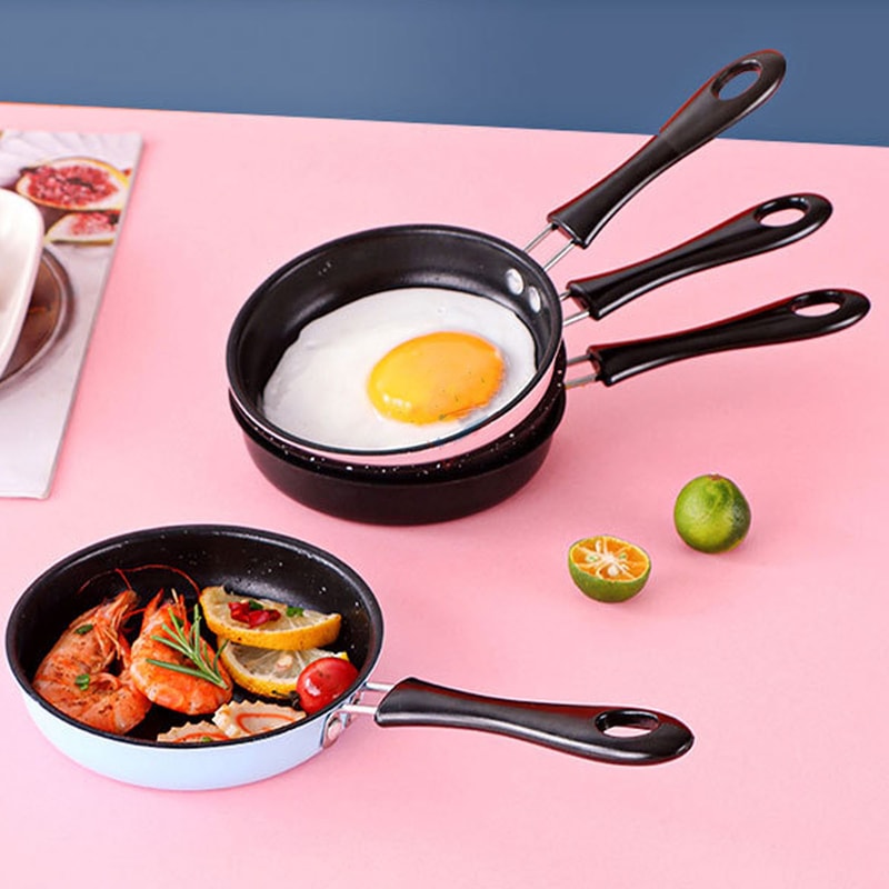 Mini Stainless Steel Egg Frying Pan For Induction And Breakfast Cooking 1