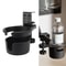 Rotating Clip On Desk Cup Holder for Mugs and Water Bottles