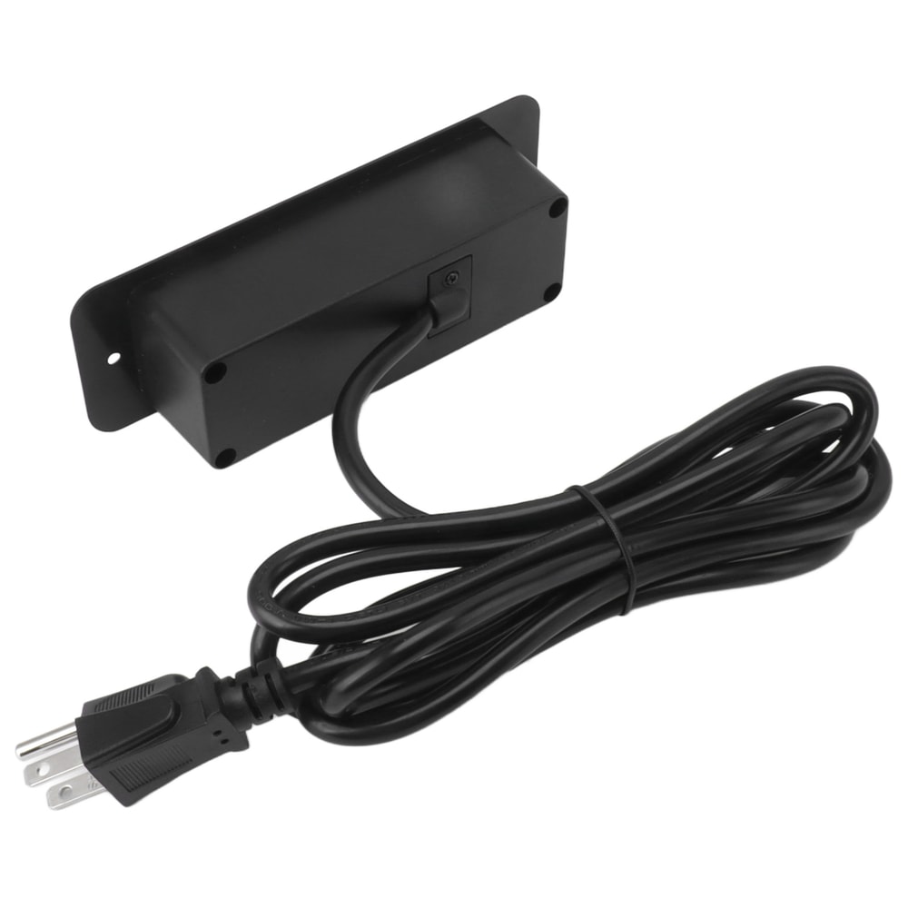 Recessed Power Strip for Desks and Side Tables