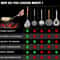 Premium Stainless Steel Fine Mesh Skimmer Ladle for Frying, Hot Pot & Soup Cooking
