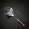 Premium Stainless Steel Fine Mesh Skimmer Ladle for Frying, Hot Pot & Soup Cooking