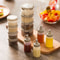 Portable Mini Condiment Squeeze Bottles Set Of 4 For BBQ Picnic Travel 2