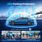 Dual Dash Cam With GPS AI Night Vision Front Rear Recording 4
