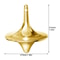 InceptionInspired Metal Spinning Top Gyroscope Stress Relief Desk Toy 5
