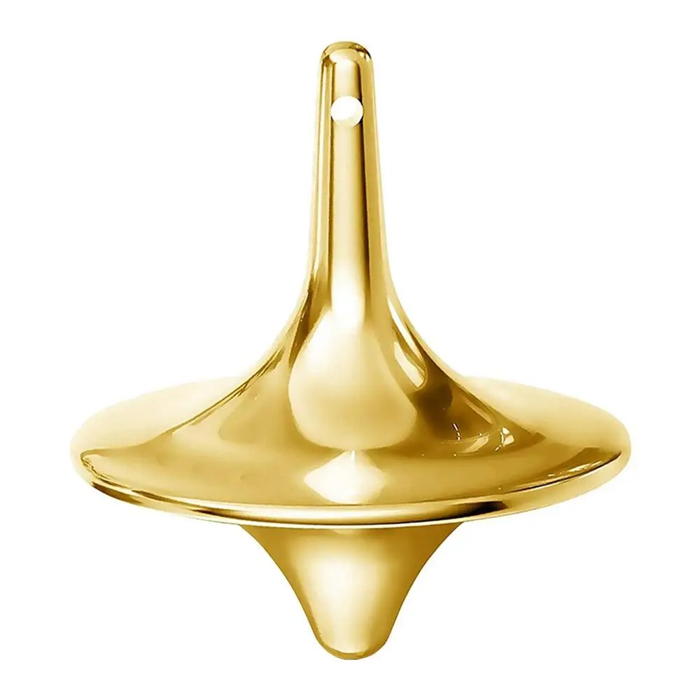 InceptionInspired Metal Spinning Top Gyroscope Stress Relief Desk Toy 6