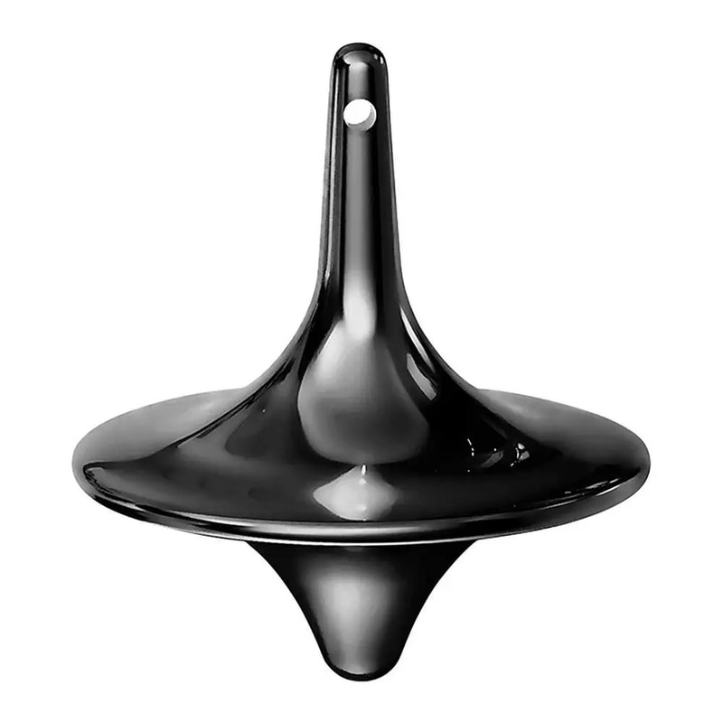 InceptionInspired Metal Spinning Top Gyroscope Stress Relief Desk Toy 7