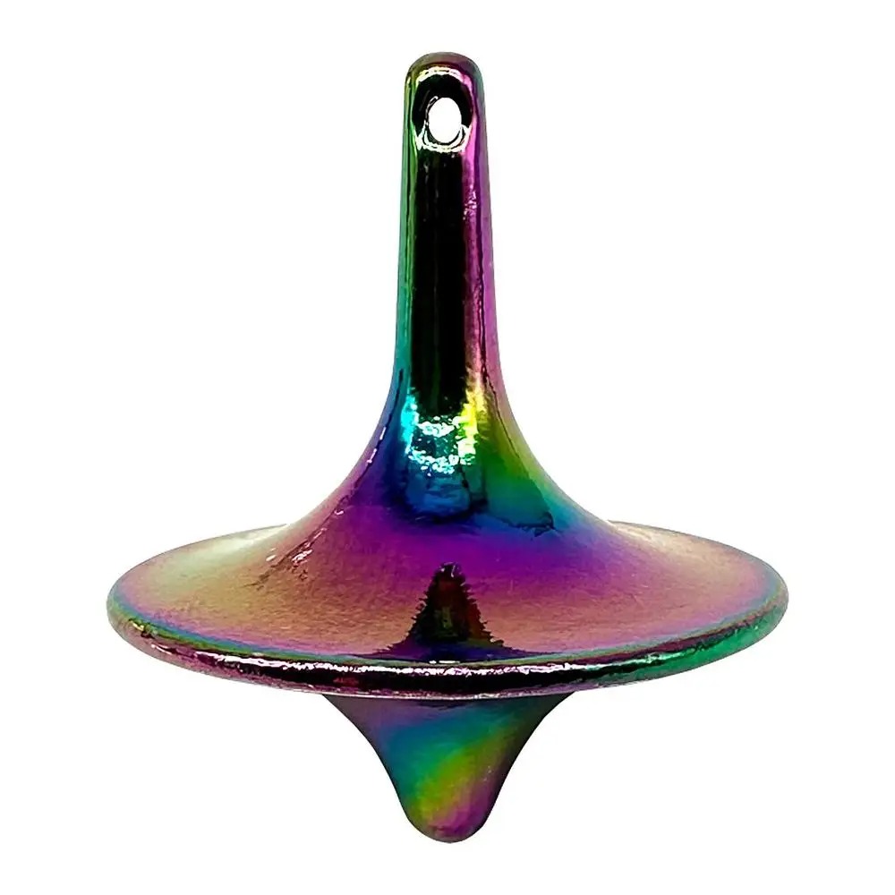 InceptionInspired Metal Spinning Top Gyroscope Stress Relief Desk Toy 8