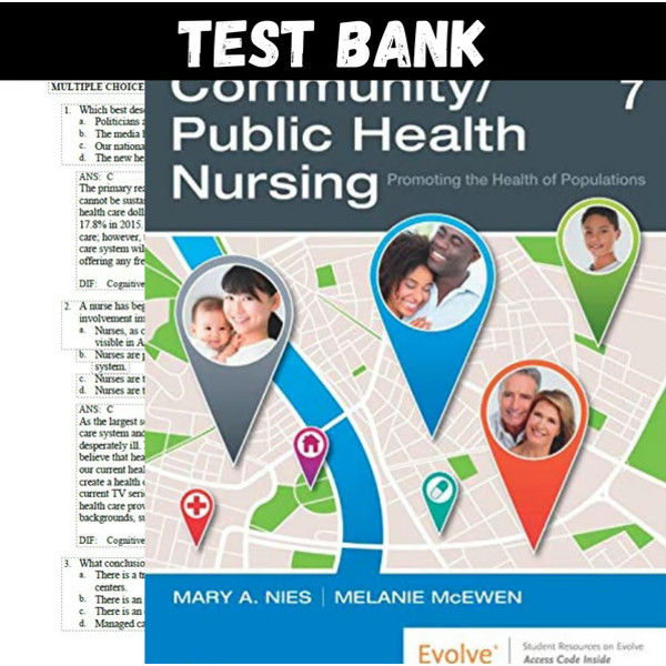 Latest 2023 Community Public Health Nursing 7th Edition Mary A. Nies, Melanie McEwen Test bank  All Chapters (1).PNG