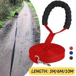 3m 6m 10m Nylon Dog Training Leash Long Lanyard Traction Rope