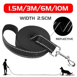 Reflective Long Dog Leash Training Pet Lanyard Traction Rope Lead