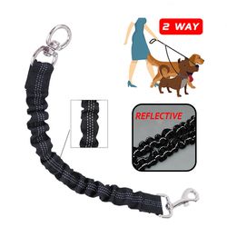 Elasticity Dog Leash Extension 2/3 Way Pet Leash Rope
