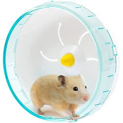 Hamster Running Disc Toy 3 Size Silent Small Pet Rotatory Jogging Wheel Small Pets Sports Wheel Toys Hamster Cage