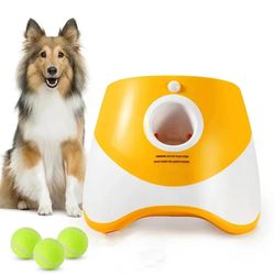 Dog Tennis Launcher Automatic Pet Dogs Chase Toy