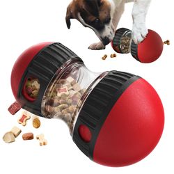 Dog Toys Elliptical Track Rolling Ball Leaky Food Sturdy Durable