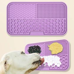 Pet Placemat Cat Slow Feeding Mat Dog Lick Mats Silicone Pets Eating Slowly Food Pad Cats Dogs Feeding Supplies