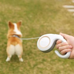 3M 5M Retractable Dog Leash Durable Nylon Pet Walking Leash Automatic Extending Dog Lead