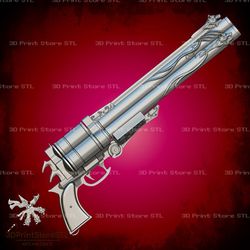 vincent valentine cerberus gun cosplay final fantasy - stl file 3d print model