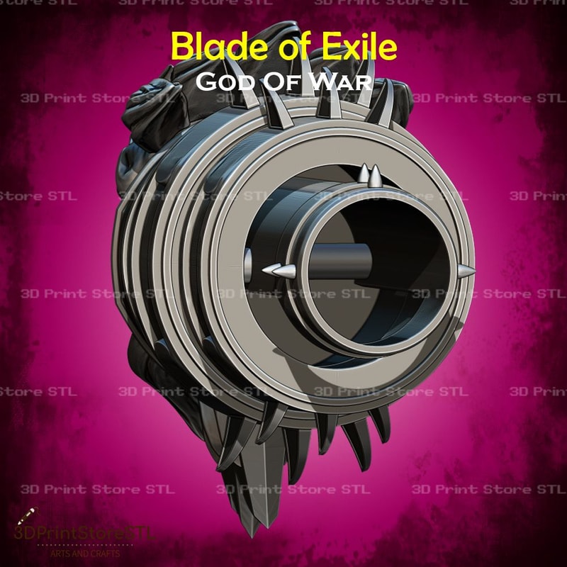 Nemean Cestus Cosplay God Of War STL File 3D Print Model 3