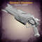 Samira Weapon Cosplay League Of Legends  STL File 3D Print Model 13