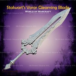 voror gleaming blade of the stalwart cosplay world of warcraft