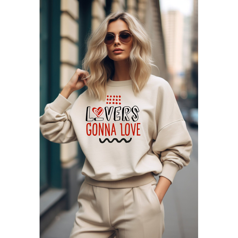 Lovers Gonna Love Shirt, Valentines Day Sweatshirt, Valentines Shirt Women, Cute Valentine's Tee, Couple Matching Shirt,Cute Valentines Gift.jpg