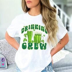 green beer drinking crew st patricks day t-shirt, beer drinking crew st pattys day shirts, trendy st patty days beer tsh