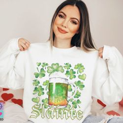 st patricks day sweatshirt shamrock beer, sweater women sweat shirt, st pattys day sweatshirt, patty day sweater beer sl