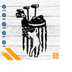 creative patriotic us flag golfer woman - golf life svg, golf mom svg, golf girl svg, svg file for cricut, print file cu