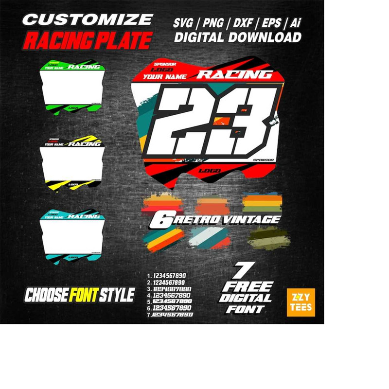 MR-213202418593-crf-450-pattern-retro-motocross-racing-plate-vector-plus-free-7-digital-font-for-cricut-and-print-svg-eps-dxf-digital-download-cut-file-image-1.